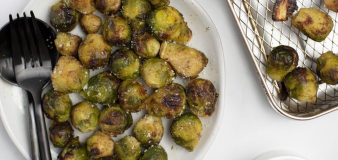 frozen brussel sprouts air fryer