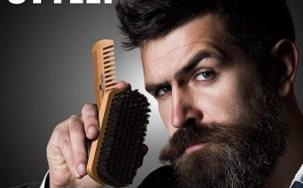 vegan beard brush