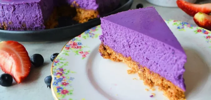 Ube Cheesecake